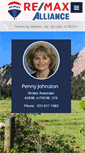 Mobile Screenshot of pennyjohnston.com